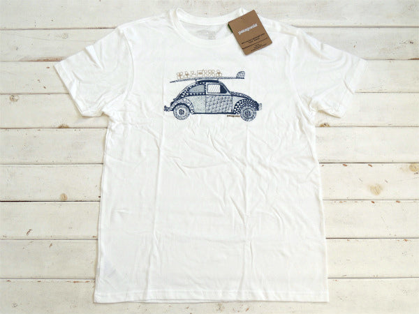 【Patagonia】パタゴニア・ハレイワ店限定・ビートル柄・メンズTシャツ&ステッカー