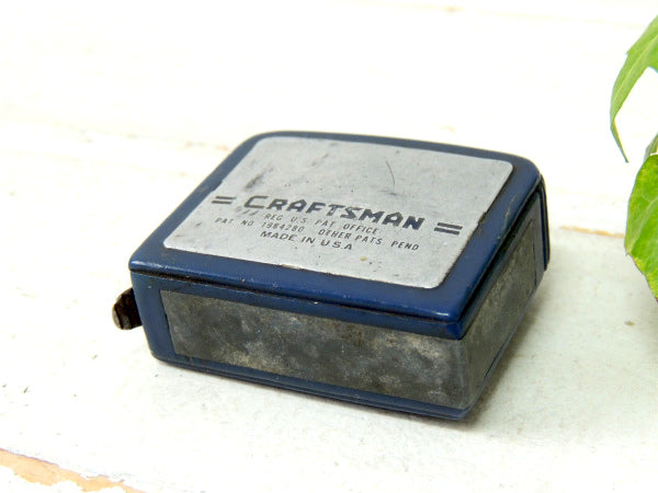 CRAFTSMAN クラフトマン　1940's~ ヴィンテージ・メジャーテープ　巻尺　USA 工業系