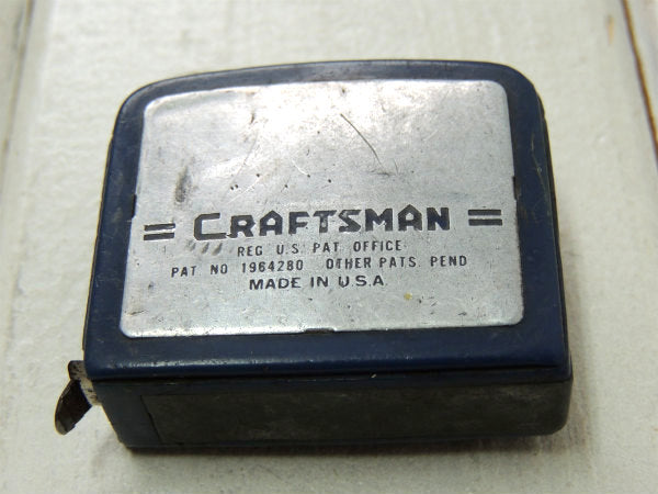 CRAFTSMAN クラフトマン　1940's~ ヴィンテージ・メジャーテープ　巻尺　USA 工業系