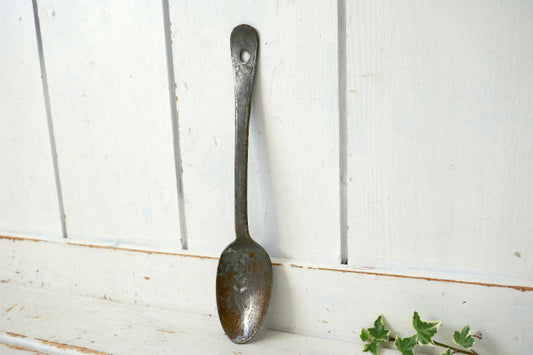 WBW ミリタリー WW1 メタル製 ロングハンドル ヴィンテージ スプーン アウトドア アメリカ軍