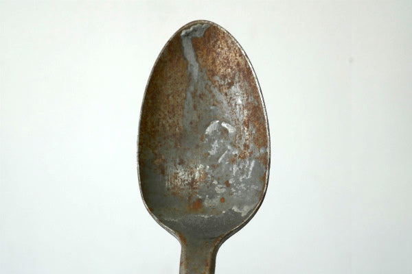 WBW ミリタリー WW1 メタル製 ロングハンドル ヴィンテージ スプーン アウトドア アメリカ軍