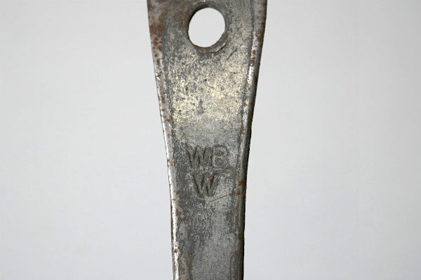 WBW ミリタリー WW1 メタル製 ロングハンドル ヴィンテージ スプーン アウトドア アメリカ軍