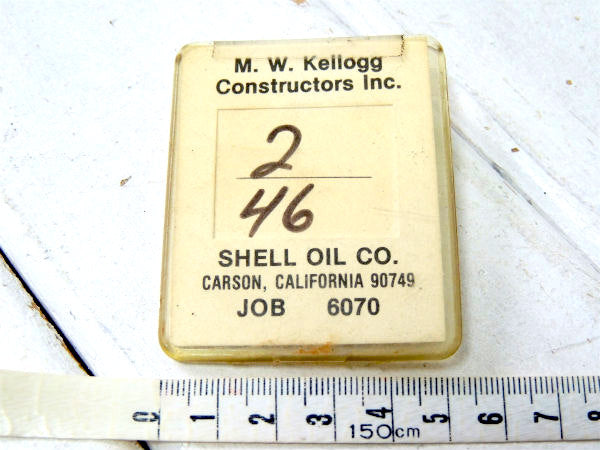 【SHELL OIL COMPANY】名札・シェル・ビンテージ・カリフォルニア・バッジ・アクセサリー
