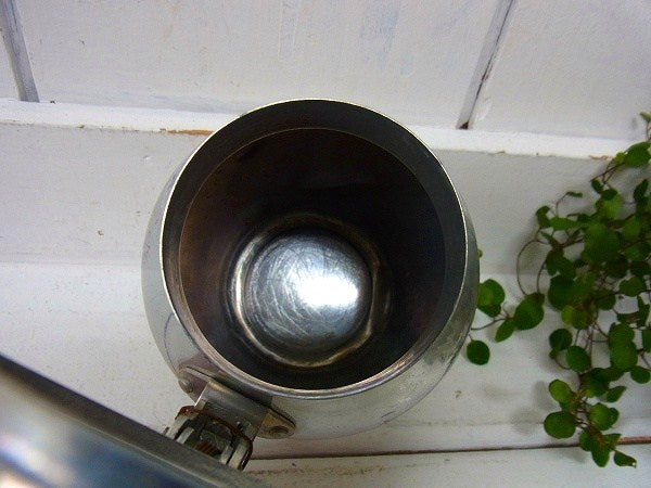 小さなアンティーク・アルミポット/水差し　USA