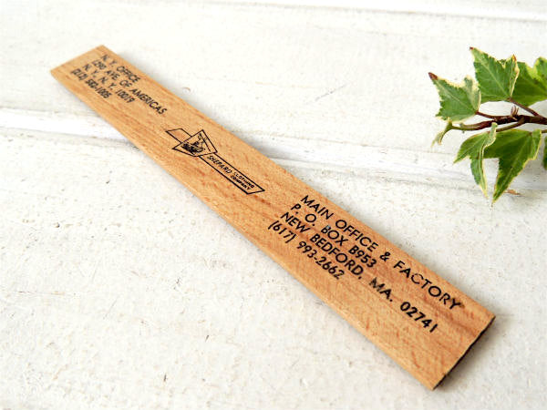 【SHEPARD CLOTHING/NY/CA】木製・ビンテージ・定規/ルーラー/アドバタイジング