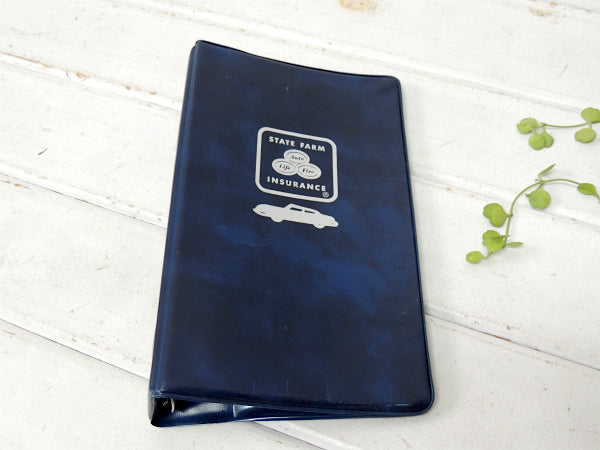 【STATE FARM】自動車保険会社のアドバタイジング・ヴィンテージ・リングバインダー