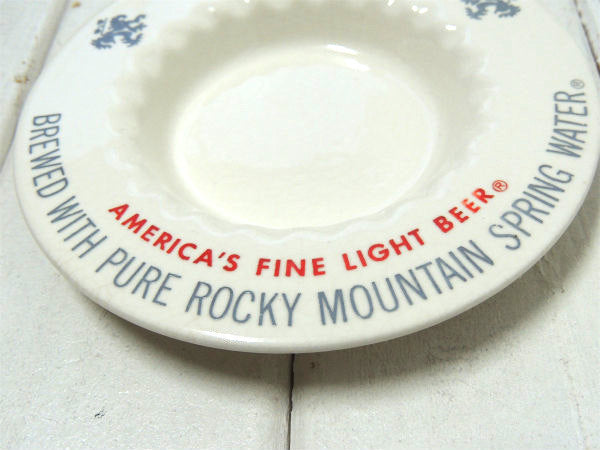 【Coors・クアーズ・ビール】ヴィンテージ・陶器製・灰皿 /アシュトレイ/アドバタイジング