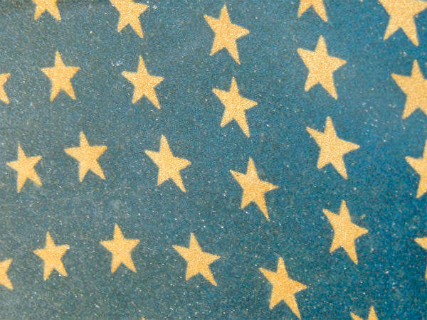 1912s~ 48星・波打ち 星条旗 アンティーク・アメリカ 国旗・イーグル・アートフレーム・USA