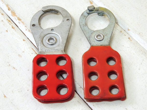 US 工業系・LOCKOUT STATION マスターロック・壁掛け式・ヴィンテージ・工具 ケース 看板 ガレージ雑貨