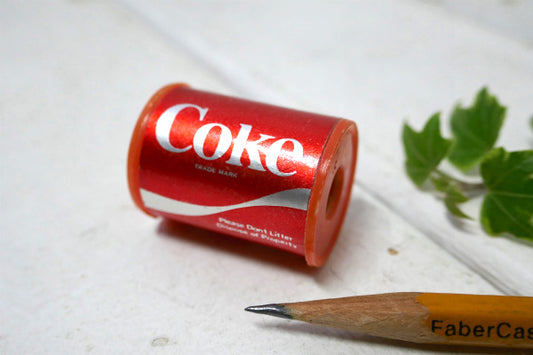 Coca-Cola コカコーラ 缶 ノベルティ ヴィンテージ 鉛筆削り ペンシルシャープナー 文房具