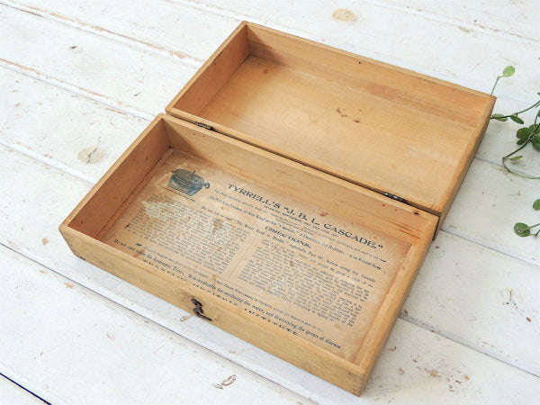 N.Y.組み木式・1901年・アンティーク・木箱・ウッドボックス・収納ボックス・インテリア・USA