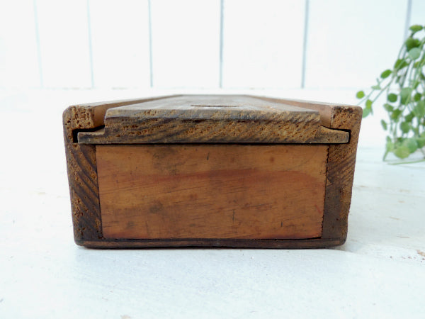 木製・ヴィンテージ・ウッドボックス・木箱・道具箱・ツールボックス USA