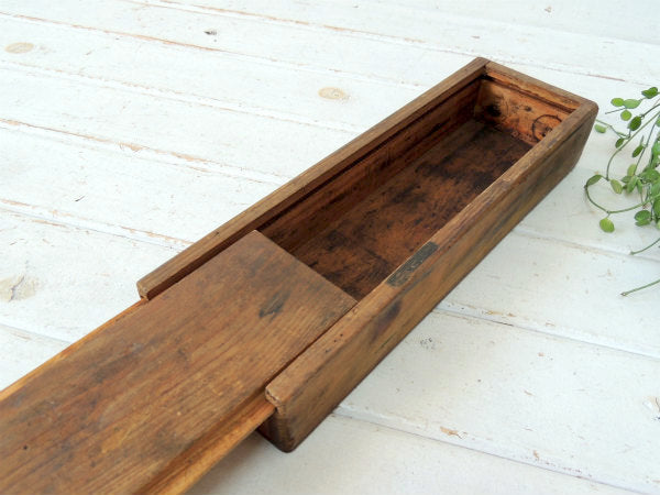 木製・ヴィンテージ・ウッドボックス・木箱・道具箱・ツールボックス USA