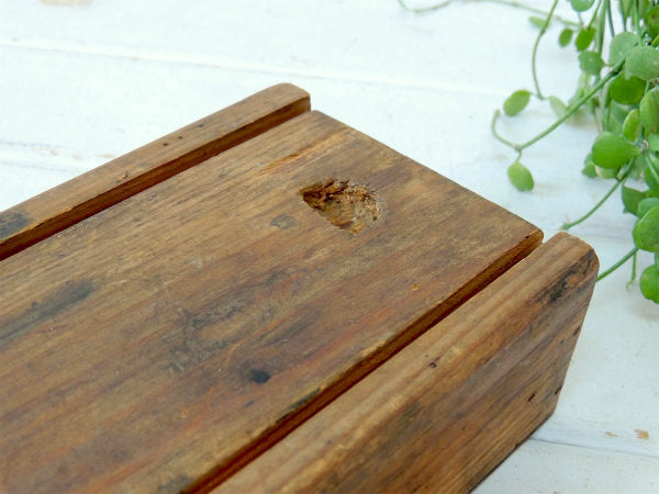 木製・ヴィンテージ・ウッドボックス・木箱・道具箱・ツールボックス USA