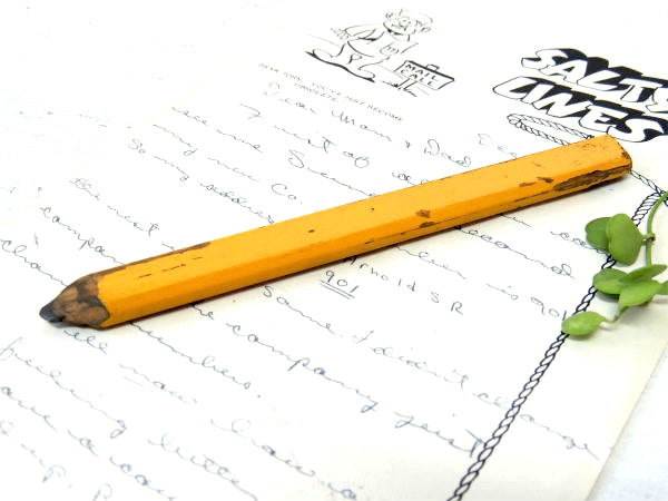 【WARD & HARRINGTON LUMBER/CA】ビンテージ・カーペンターペンシル・鉛筆