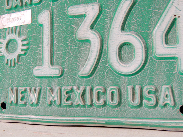 1971's・ニューメキシコ州・USA・トラック・アメリカンビンテージ・ナンバープレート