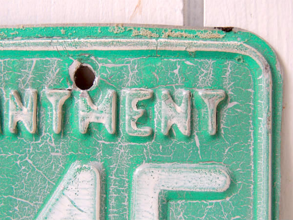 1971's・ニューメキシコ州・USA・トラック・アメリカンビンテージ・ナンバープレート