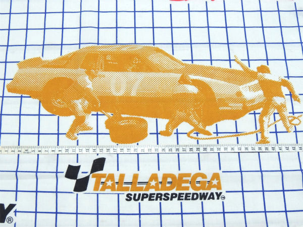 NASCAR ナスカー・車&レースカー・ビンテージ・ユーズドシーツ　フラットタイプ　USA