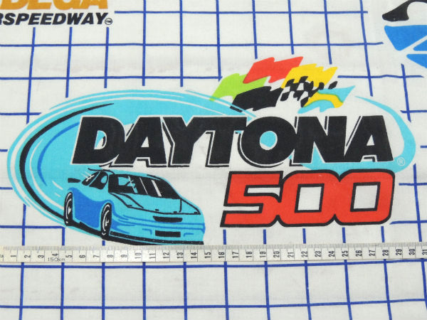 NASCAR ナスカー・車&レースカー・ビンテージ・ユーズドシーツ　フラットタイプ　USA