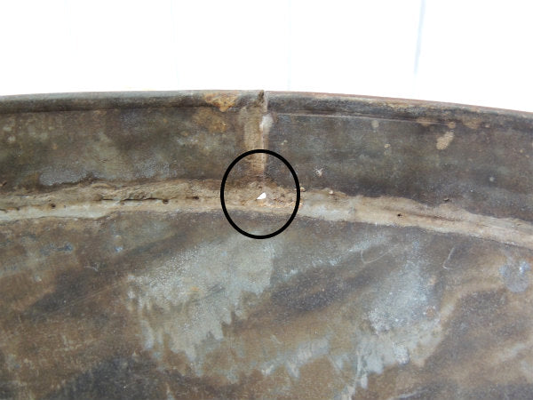 特大サイズ・ブリキ製・ヴィンテージ・じょうご・漏斗・ファンネル・ロート USA