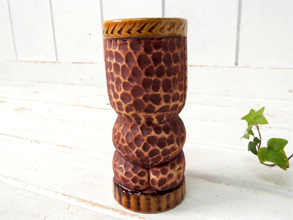 Orchids Of Hawaii オーキッズ ティキ ハワイの守り神・陶器製・ビンテージ・TIKI マグカップ 置物 花瓶