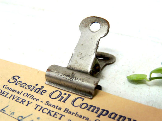 【TRADES MARK 】ちいさな・メタル製・ヴィンテージ・ペーパークリップ