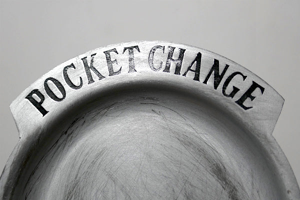 POCKET CHANGE シルバートーン ヴィンテージ ポケットチェンジ トレイ マネートレイ