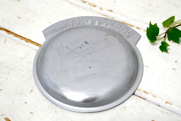 POCKET CHANGE シルバートーン ヴィンテージ ポケットチェンジ トレイ マネートレイ