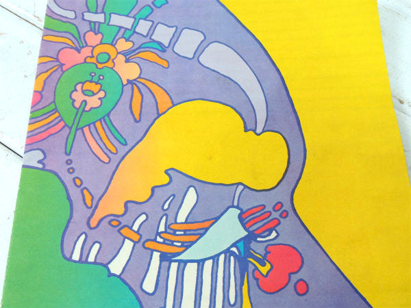 PETER MAX ピーターマックス サイケ柄 デッドストック・ヴィンテージ・ブックカバー