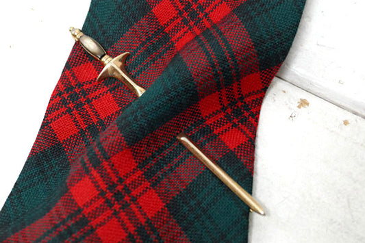 SWANK スワンク 剣 ヴィンテージ タイピン ゴールド×ブラックパール USA ミッドセンチュリー