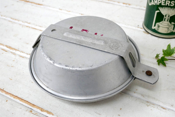 ボーイスカウト アルミ 50's ビンテージ メスキット クッカー フライパン 皿 鍋 カップ US