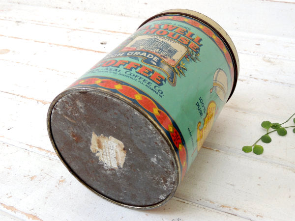 MAXWELL HOUSE COFFEE・マックスウェルハウス・ヴィンテージ・ティン缶・キャニスター