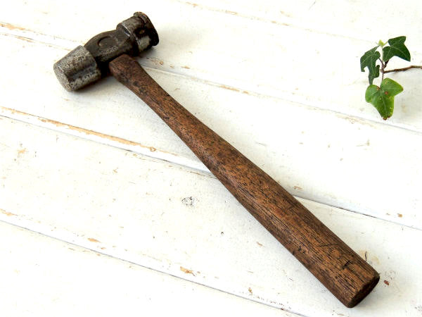 Burklyn38000 アンティーク・ハンマー・金槌・ツール・大工道具・ウッドハンドル・DIY