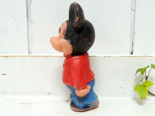 【ミッキーマウス】60's・プラスティック製・ヴィンテージ・ドール・人形・オモチャ・フィギュア