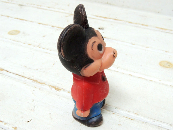 【ミッキーマウス】60's・プラスティック製・ヴィンテージ・ドール・人形・オモチャ・フィギュア