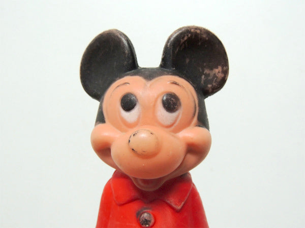 【ミッキーマウス】60's・プラスティック製・ヴィンテージ・ドール・人形・オモチャ・フィギュア