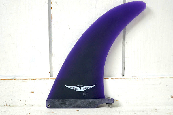 スキップフライ・パープル トゥルーアームス・8.5'' フィン&パタゴニア 限定 ステッカー US