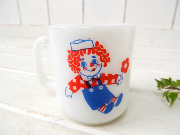 【グラスベイク】Glasbake・ラガディアン&アンディ・ヴィンテージ・マグカップ USA