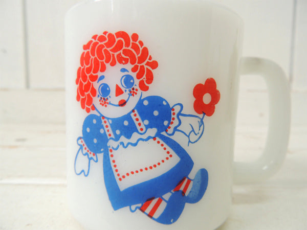 【グラスベイク】Glasbake・ラガディアン&アンディ・ヴィンテージ・マグカップ USA