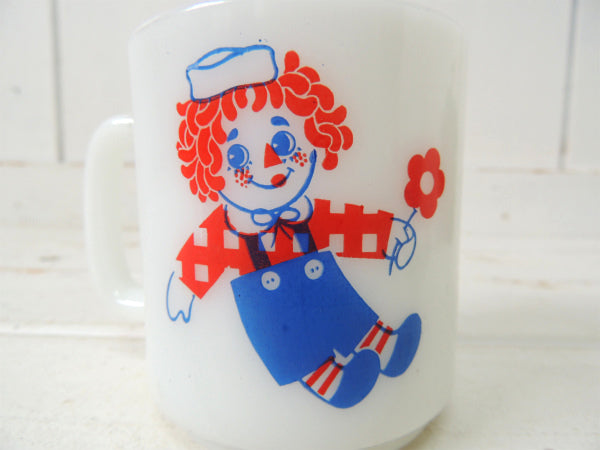 【グラスベイク】Glasbake・ラガディアン&アンディ・ヴィンテージ・マグカップ USA