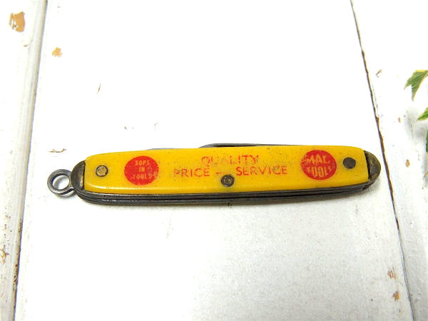 MAC TOOLS マックツール USA アドバタイジング・ヴィンテージ・ポータブルナイフ