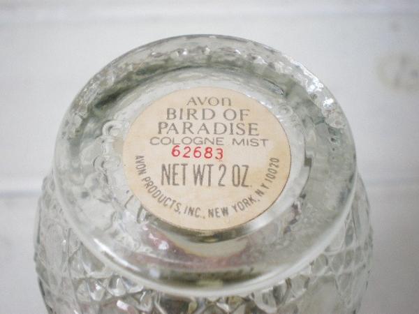 AVON　BIRD OF PARADISE・アンティーク・コロンボトル/香水瓶