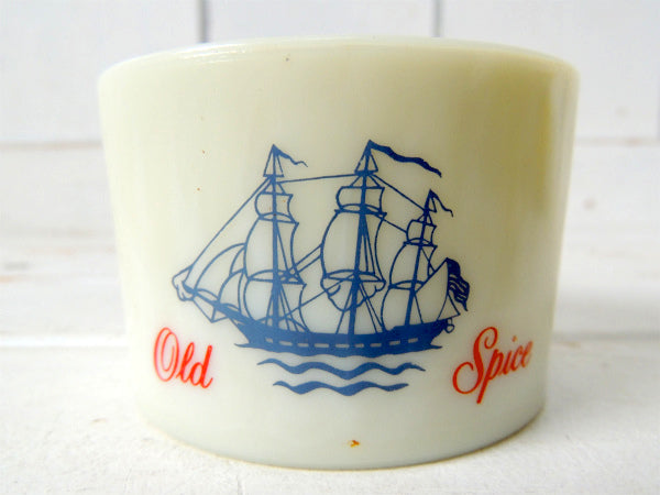 【BARBER・オールドスパイス・髭】1960s~シュルトン社・ビンテージ・シェービングカップ・床屋