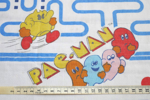 パックマン PAC MAN ゲーム USA 80's ヴィンテージ ユーズドシーツ(ボックスタイプ)