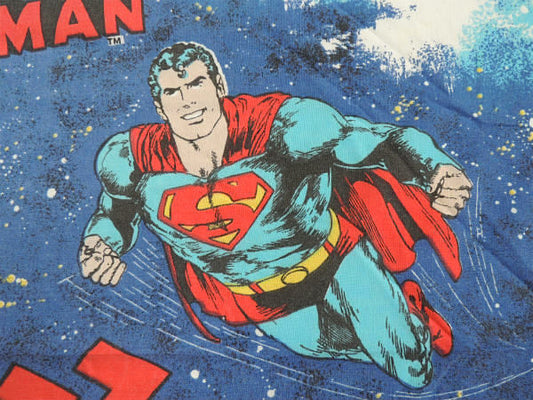 【スーパーマン】1978年・アメコミ・ヴィンテージ・ユーズドシーツ(ボックスタイプ)