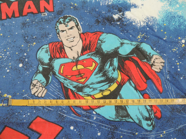 【スーパーマン】1978年・アメコミ・ヴィンテージ・ユーズドシーツ(ボックスタイプ)