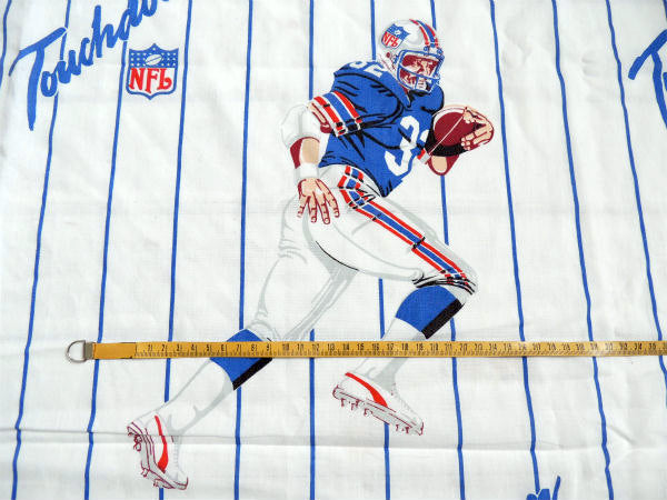 NFL USA タッチダウン・アメリカンフットボール・ユーズドシーツ ビンテージ スポーツ