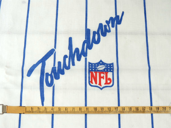 NFL USA タッチダウン・アメリカンフットボール・ユーズドシーツ ビンテージ スポーツ