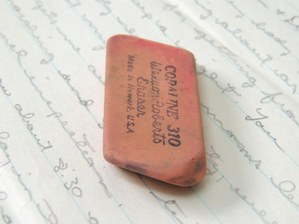 【Made in Newark.U.S.A.】ビンテージ・消しゴム・ピンク・ステーショナリー・文房具