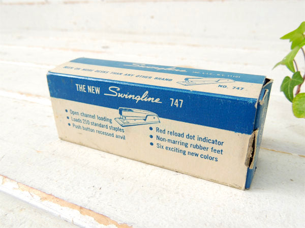 【Swingline】ステープラー・ヴィンテージ・ホッチキス芯/紙箱/パッケージ USA
